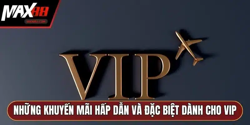 Những khuyến mãi hấp dẫn và đặc biệt dành cho VIP